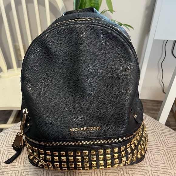 Michael Kors studded backpack - Picture 1 of 10